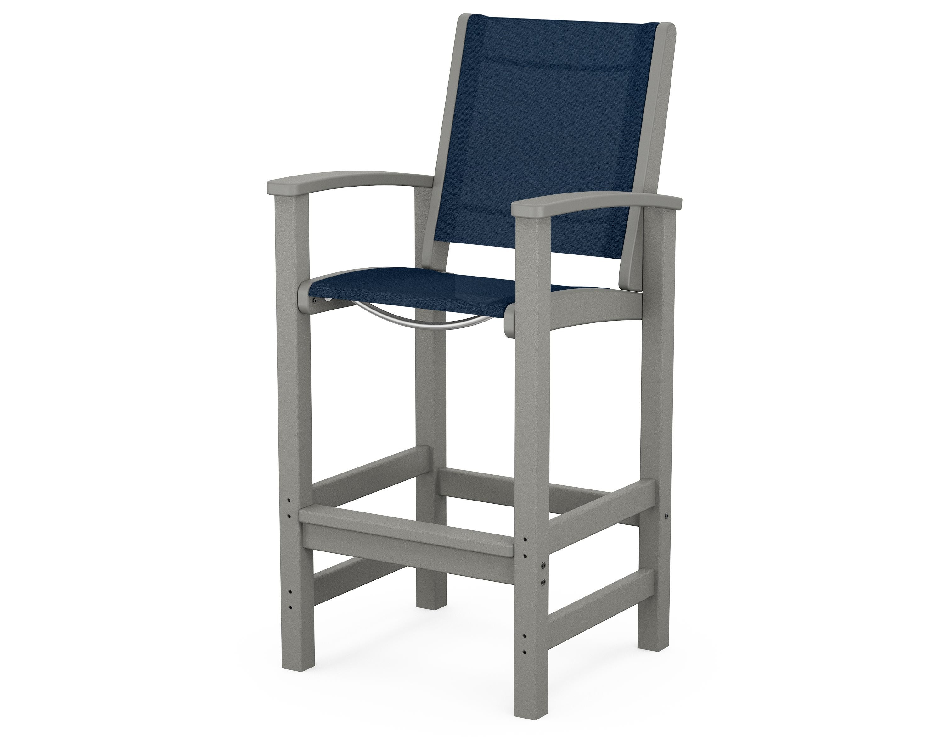 POLYWOOD Coastal Bar Chair