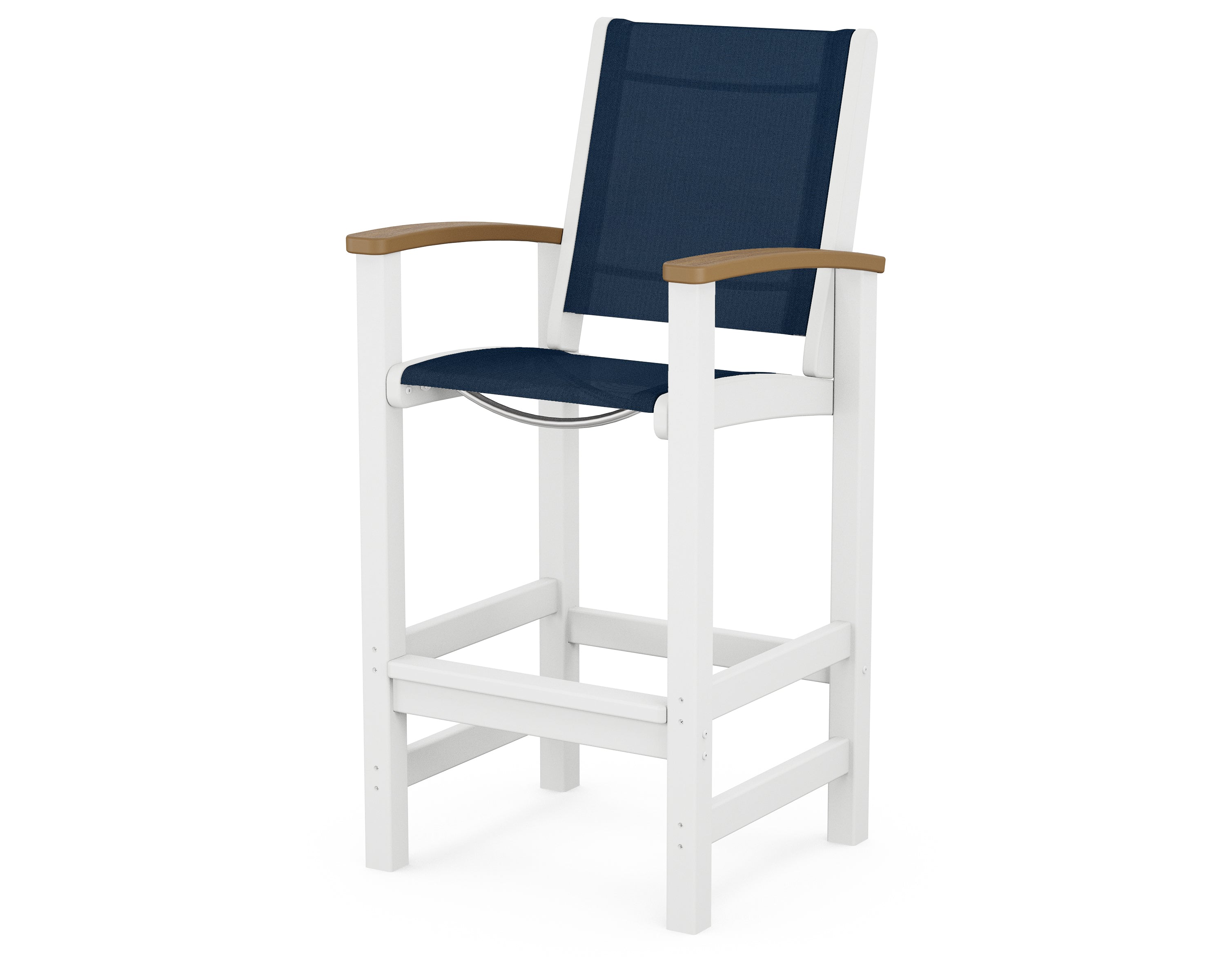 POLYWOOD Coastal Bar Chair