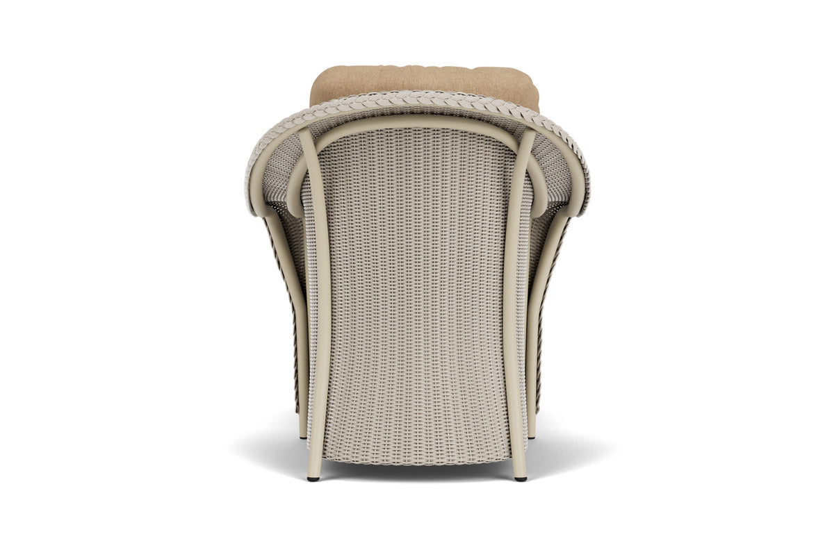 Lloyd Flanders Reflections Day Chaise in Linen with Hayden Sand fabric, view 7