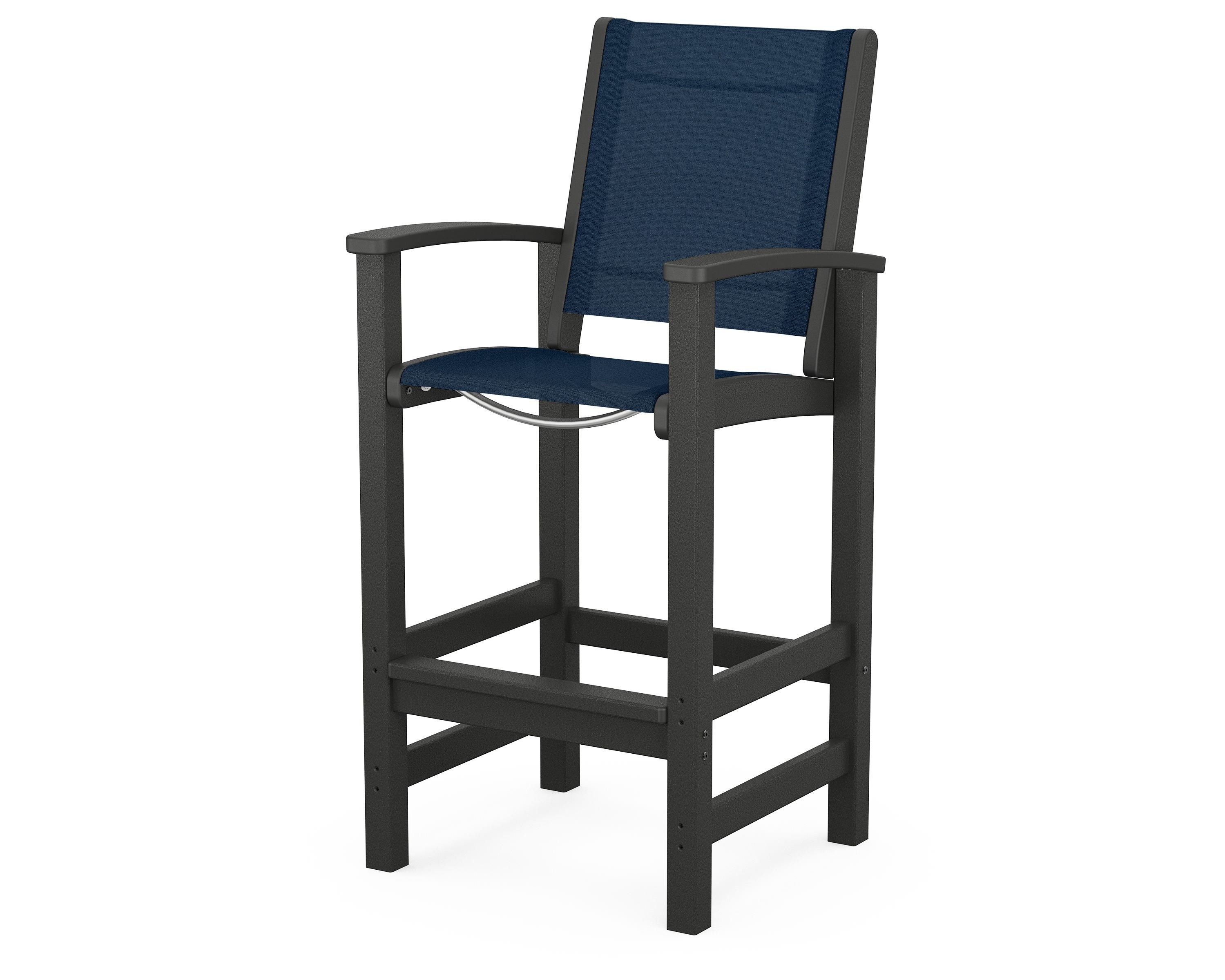 POLYWOOD Coastal Bar Chair