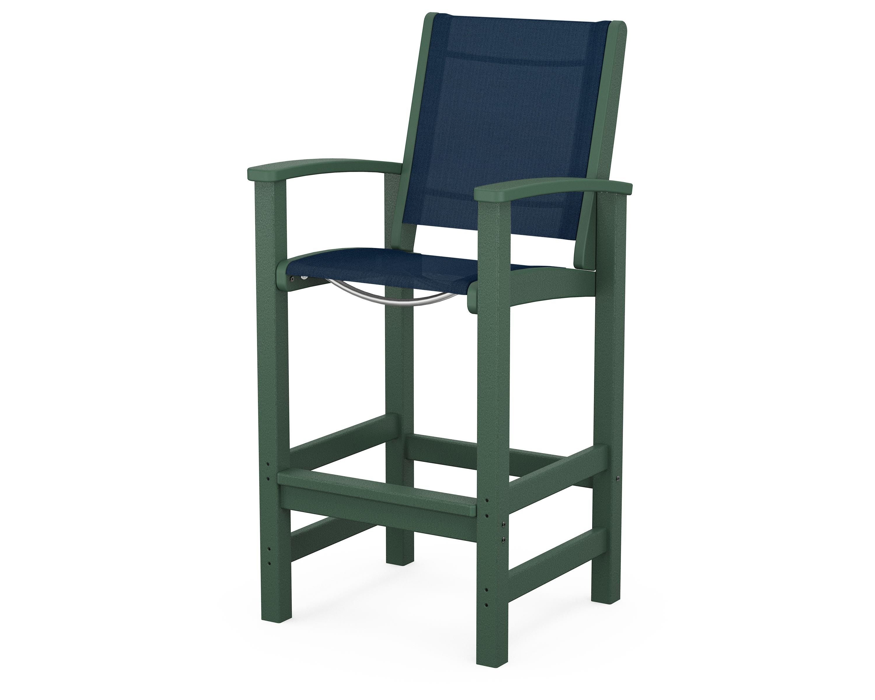 POLYWOOD Coastal Bar Chair