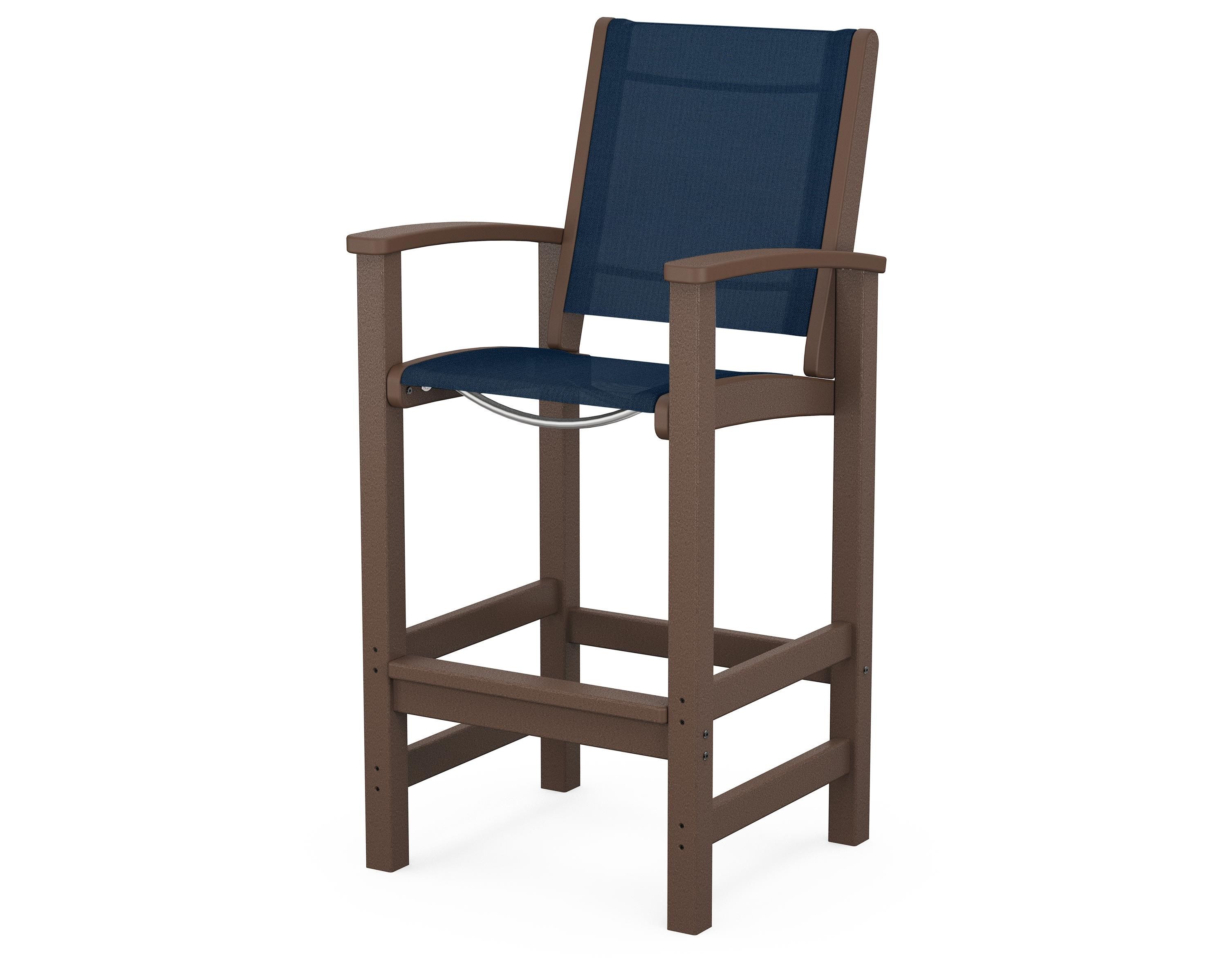 POLYWOOD Coastal Bar Chair