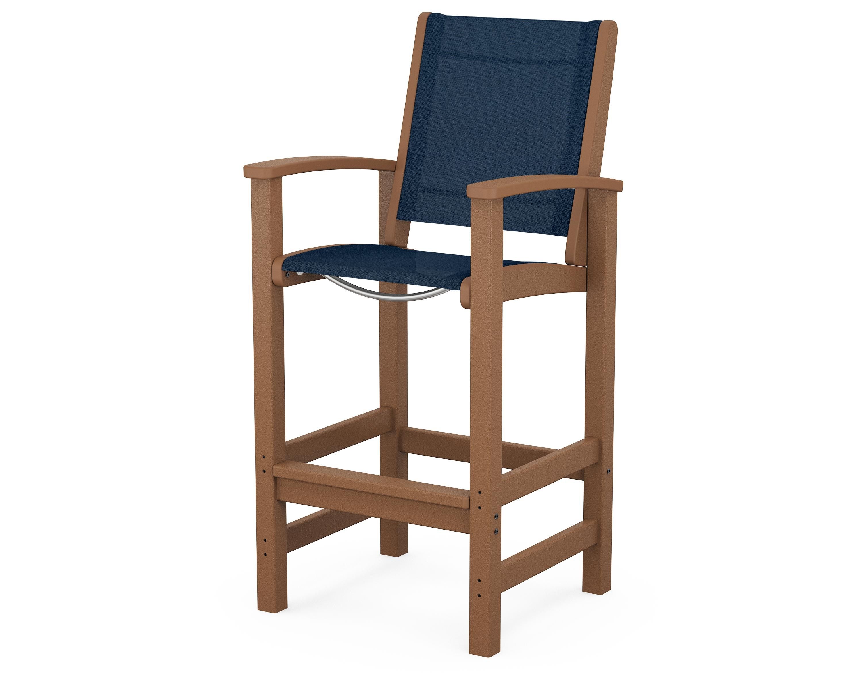 POLYWOOD Coastal Bar Chair