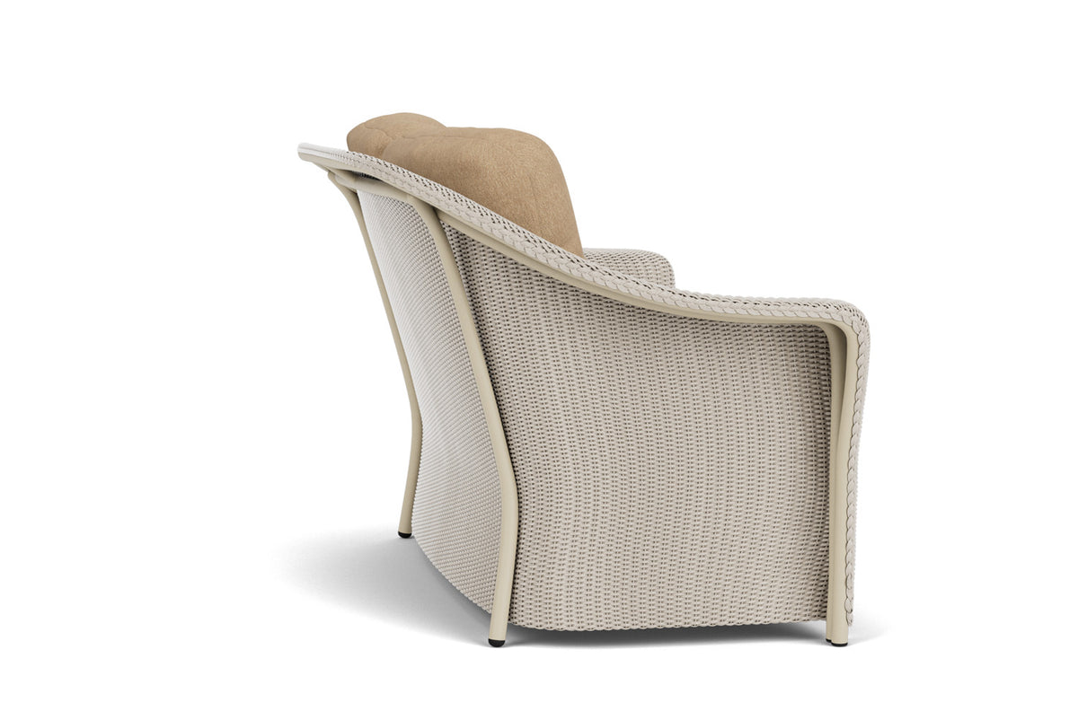 Lloyd Flanders Reflections Conversation Set in Linen with Hayden Sand fabric, view 5