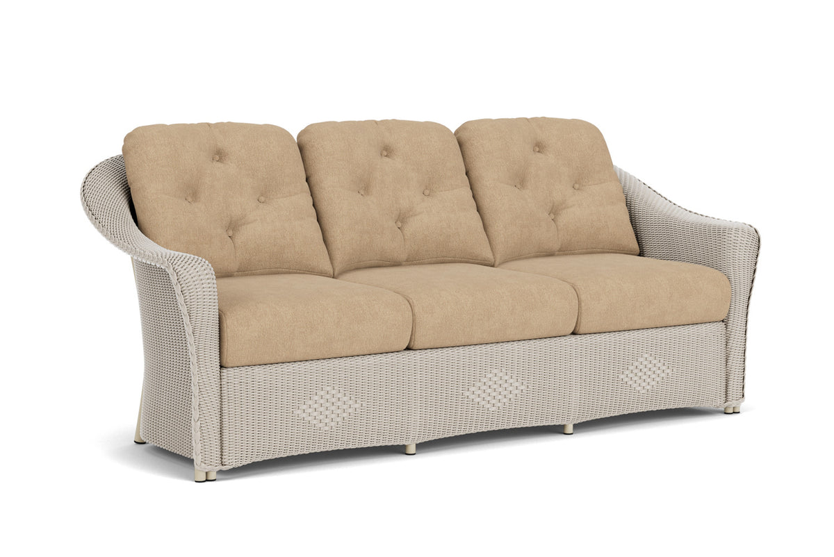 Lloyd Flanders Reflections Living Room Set in Linen with Hayden Sand fabric, view 2
