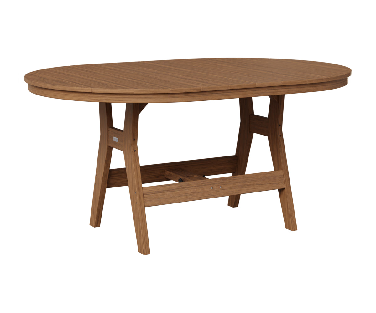 Berlin Gardens Harbor 44" x 64" Oblong Table in Antique Mahogany