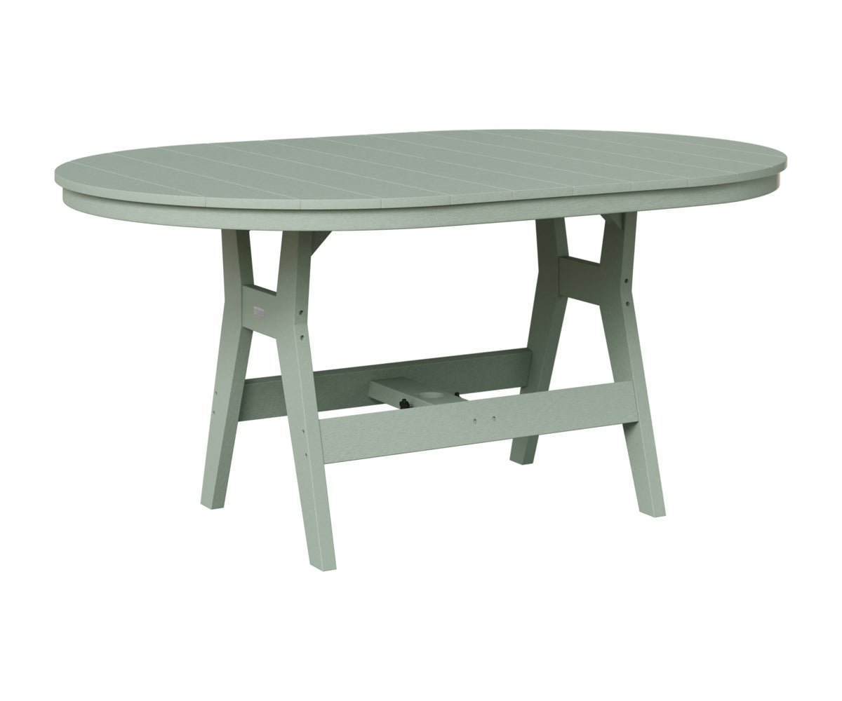 Berlin Gardens Harbor 44" x 64" Oblong Table in Sea Foam