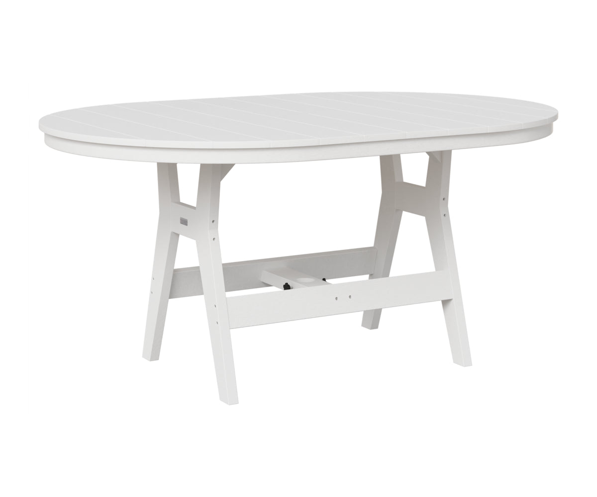 Berlin Gardens Harbor 44" x 64" Oblong Table in White