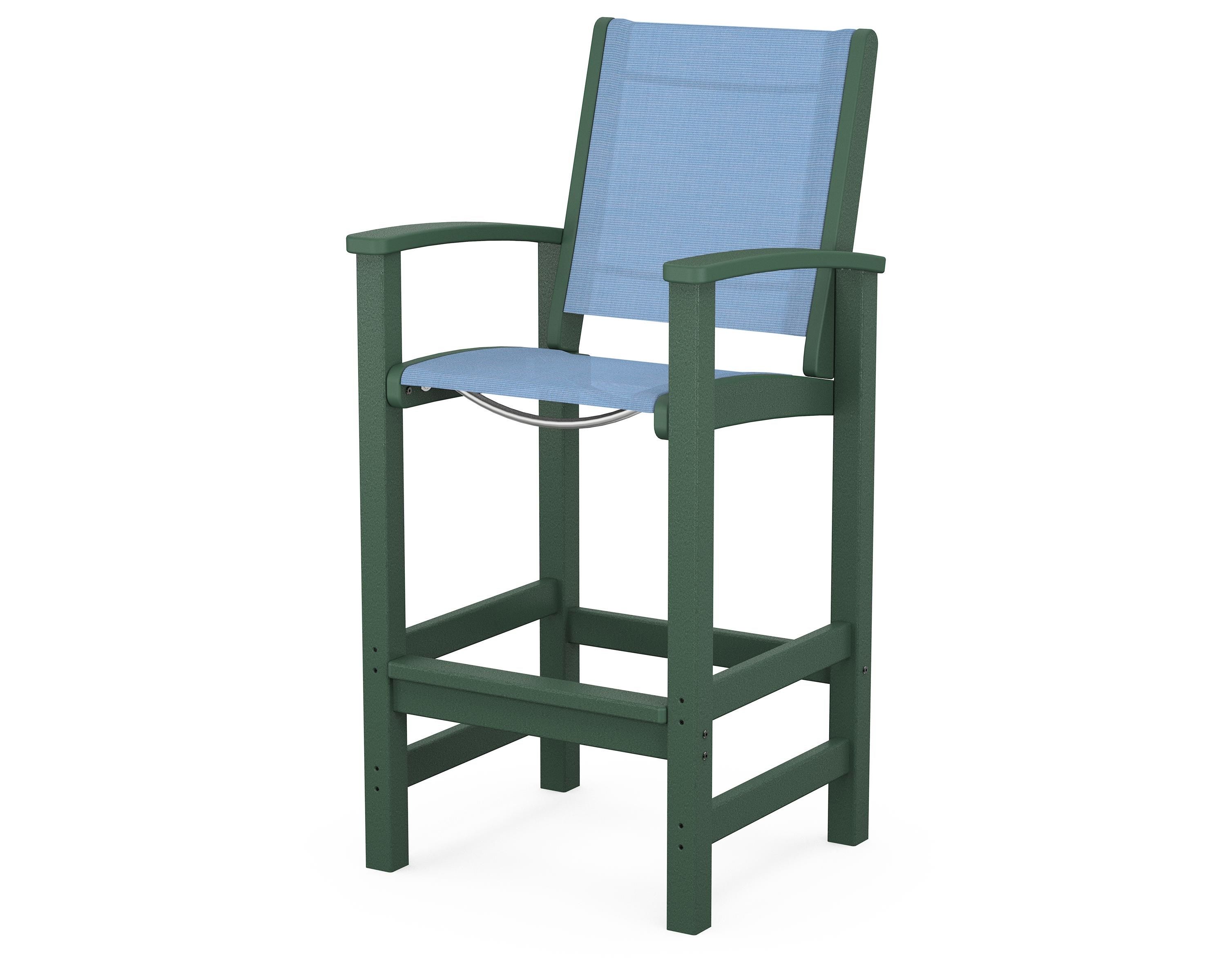 POLYWOOD Coastal Bar Chair