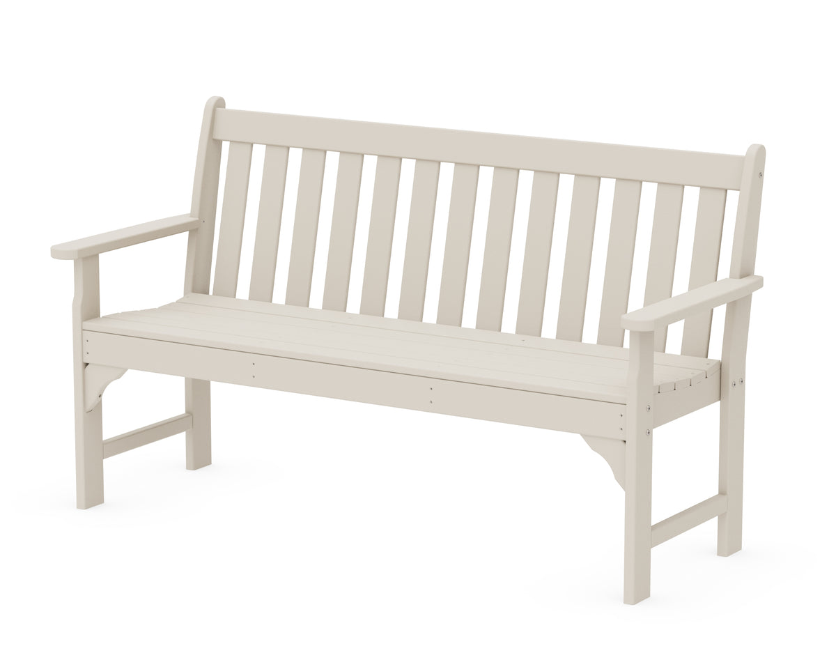 POLYWOOD Vineyard 60" Bench in Sand