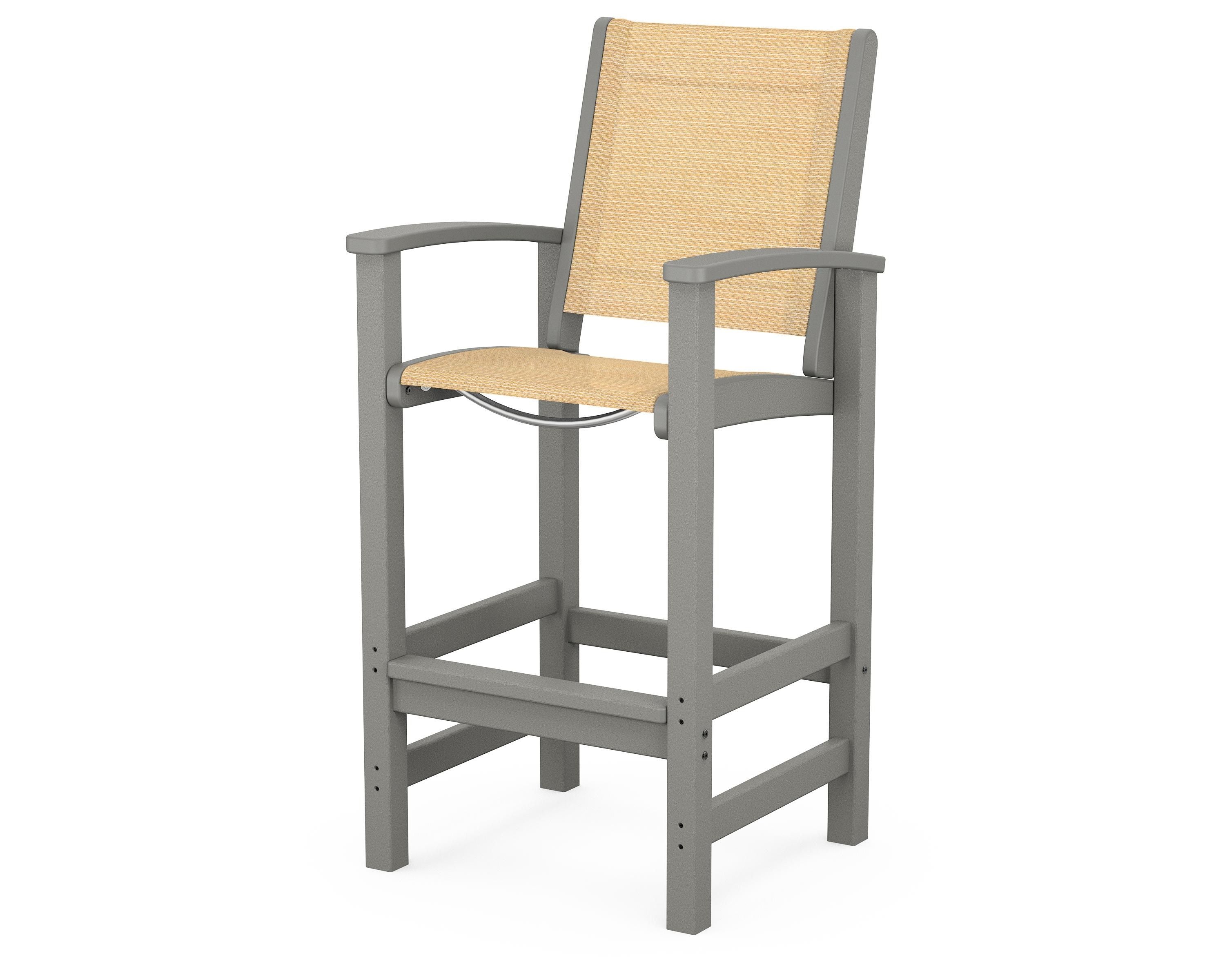 POLYWOOD Coastal Bar Chair
