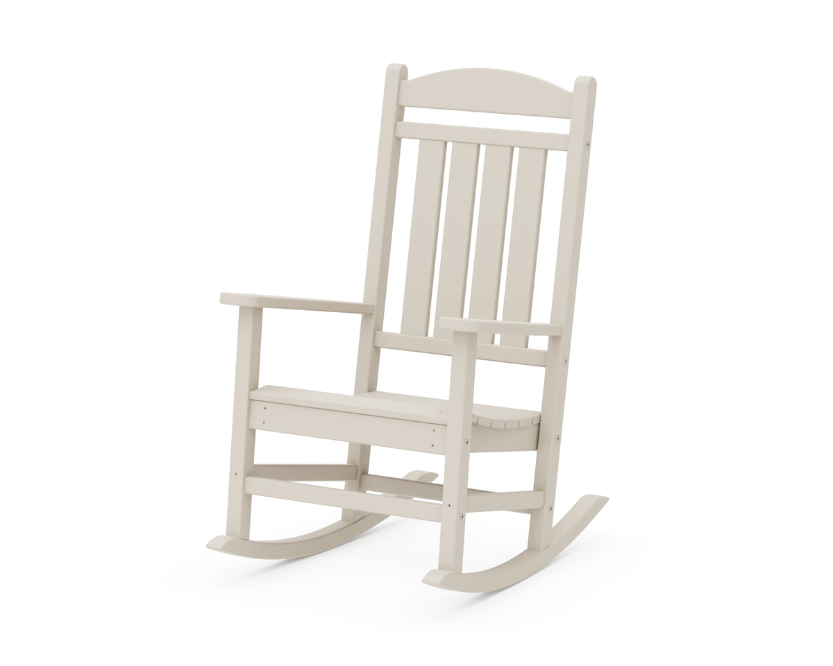 POLYWOOD Presidential Rocking Chair in Sand