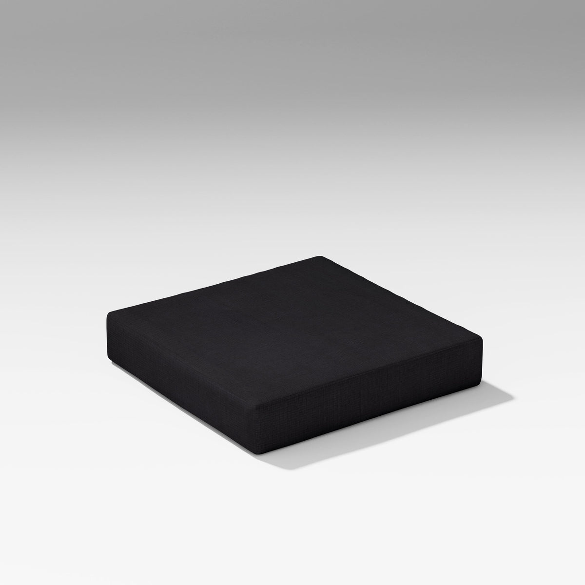 POLYWOOD PW Designer Series Latitude Modular Ottoman Seat Cushion in Midnight Linen