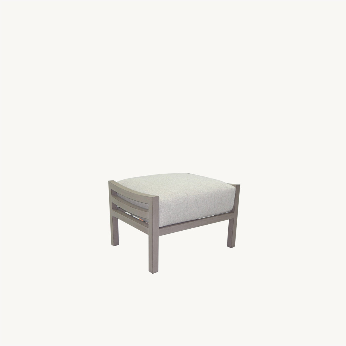 Castelle Roma Cushioned Ottoman, view 2