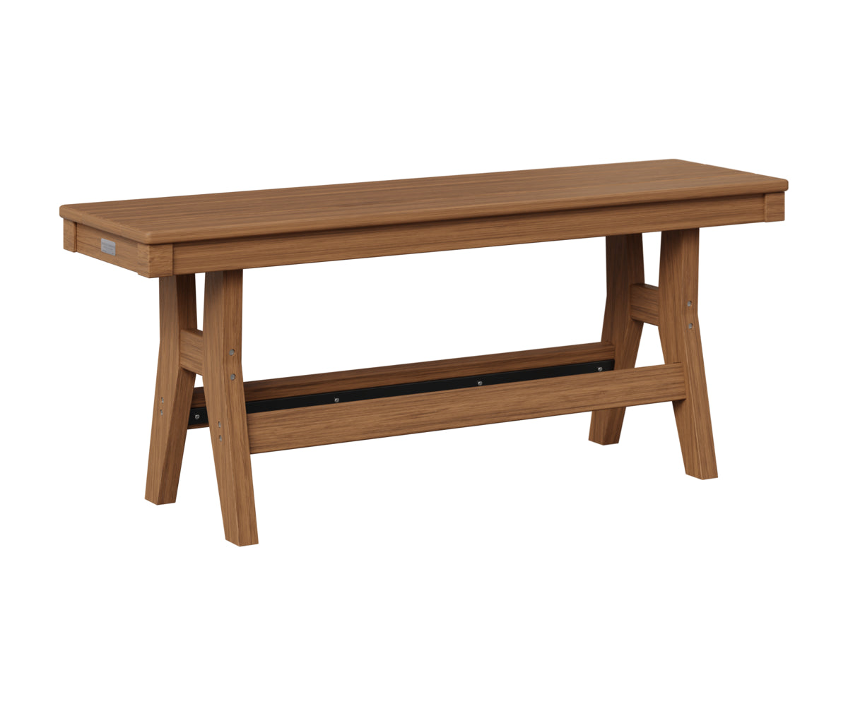 Berlin Gardens Harbor 44" Dining Bench in Antique Mahogany