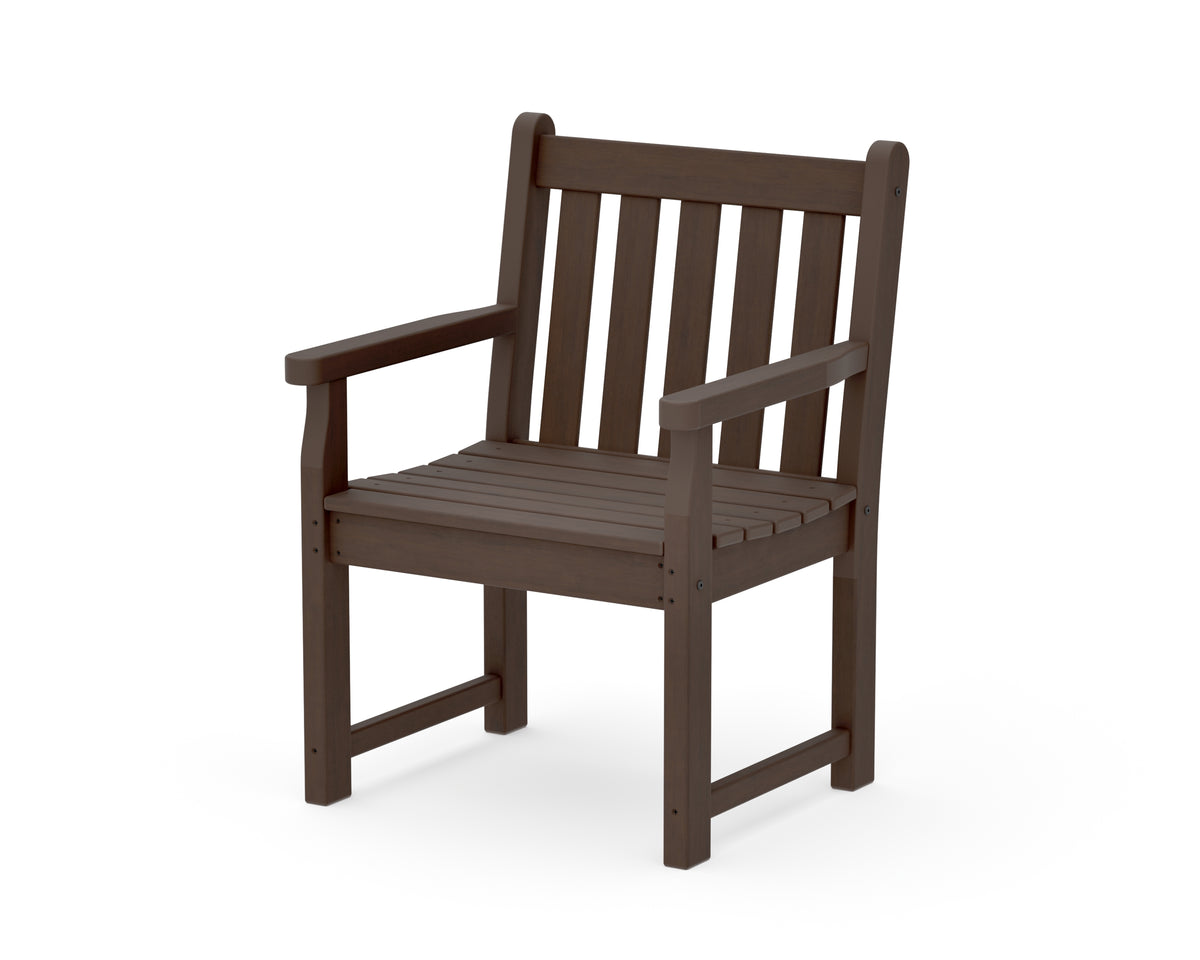 POLYWOOD Traditional Garden Arm Chair in Kona