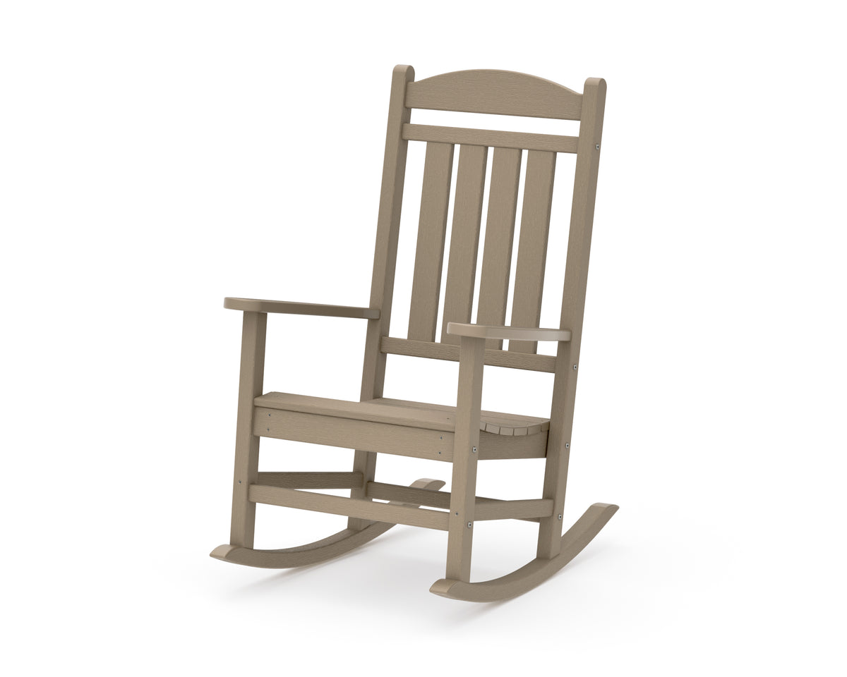 POLYWOOD Presidential Rocking Chair in Vintage Sahara