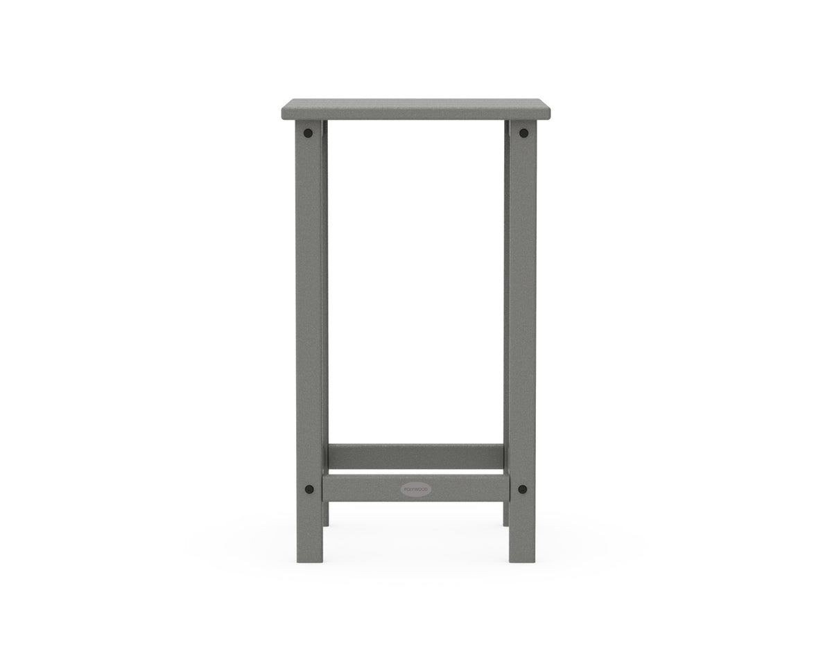POLYWOOD Long Island 26" Counter Side Table angle view