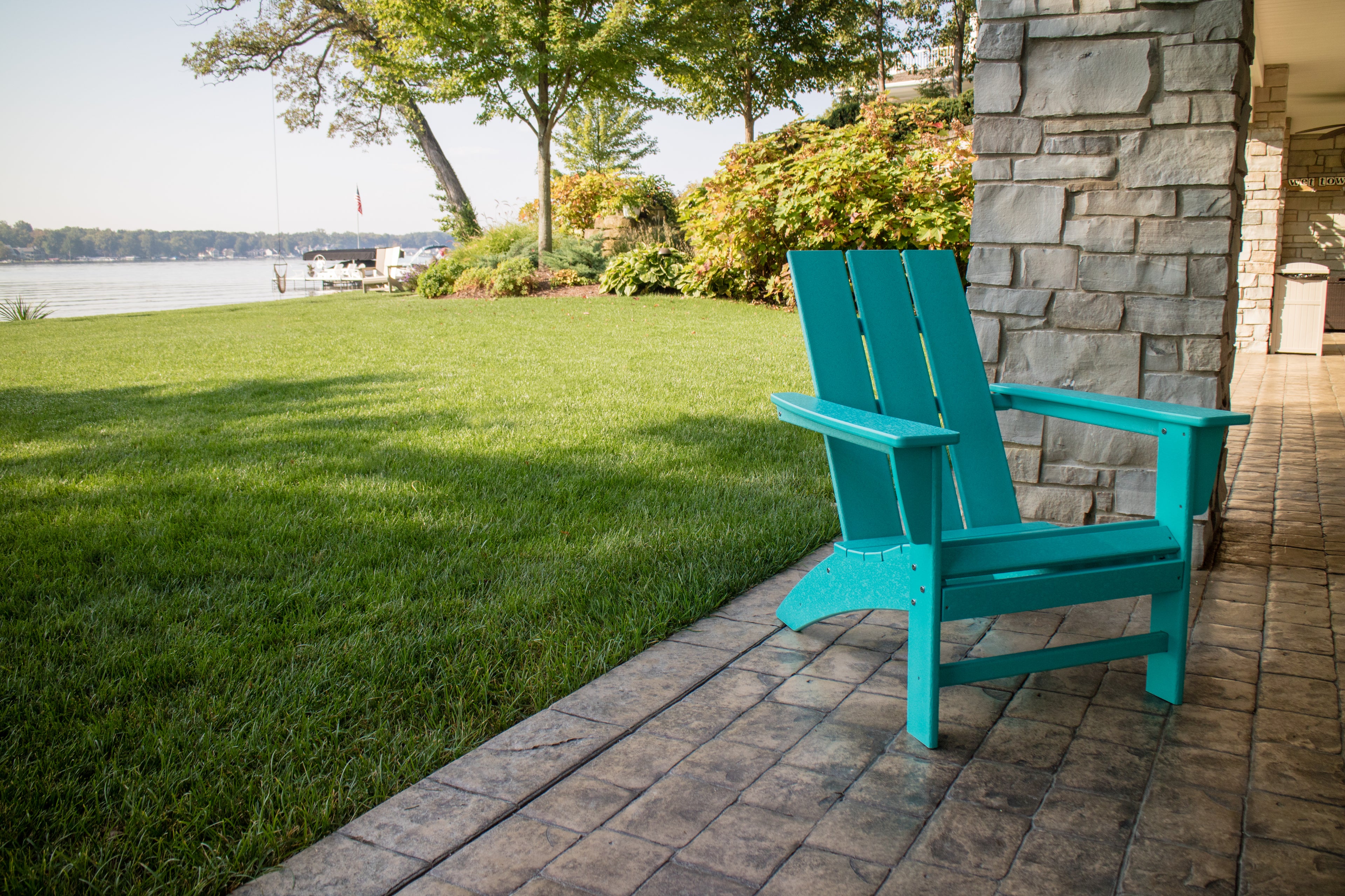 POLYWOOD Modern Adirondack Chair
