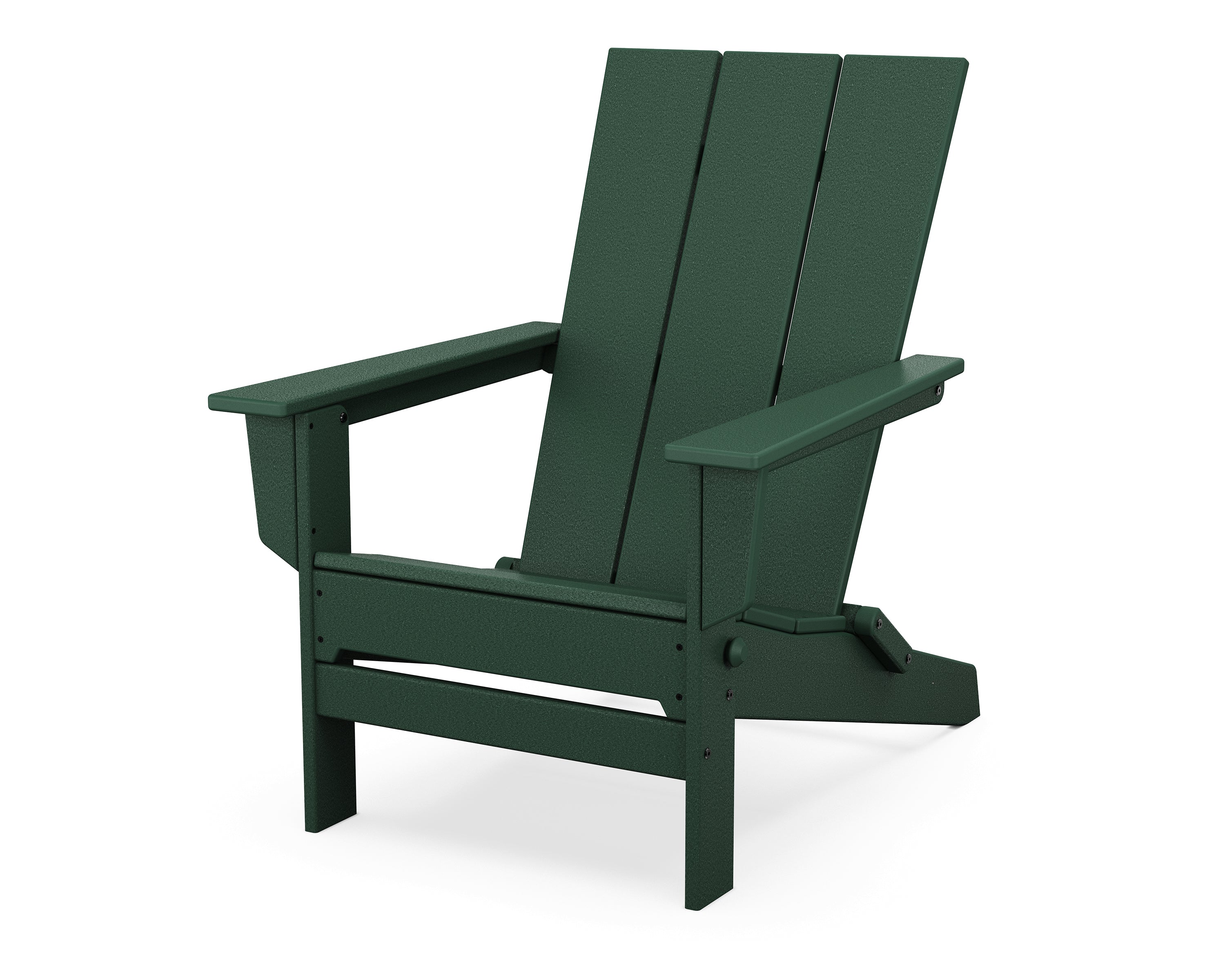 POLYWOOD Modern Studio Folding Adirondack Chair