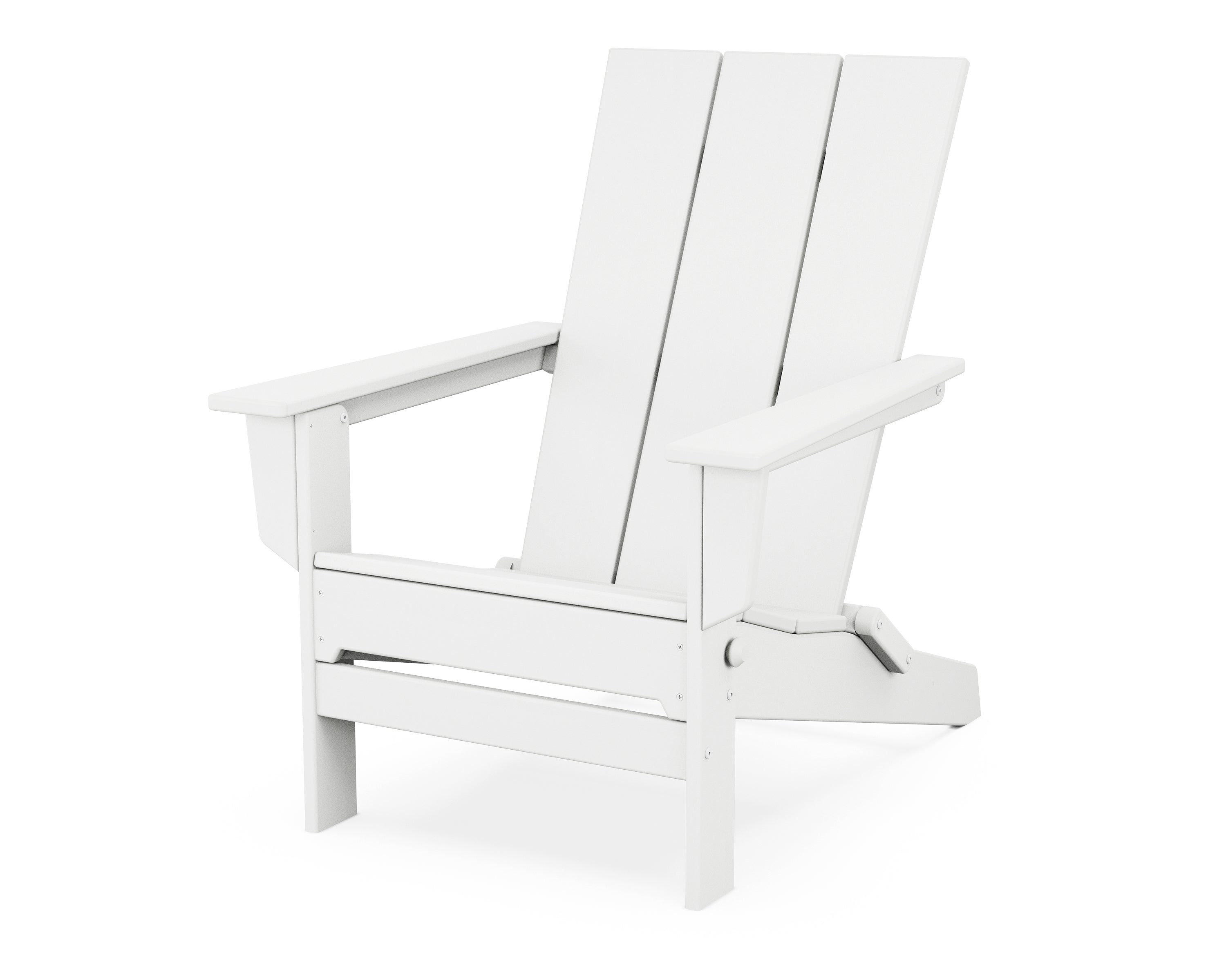 POLYWOOD Modern Studio Folding Adirondack Chair