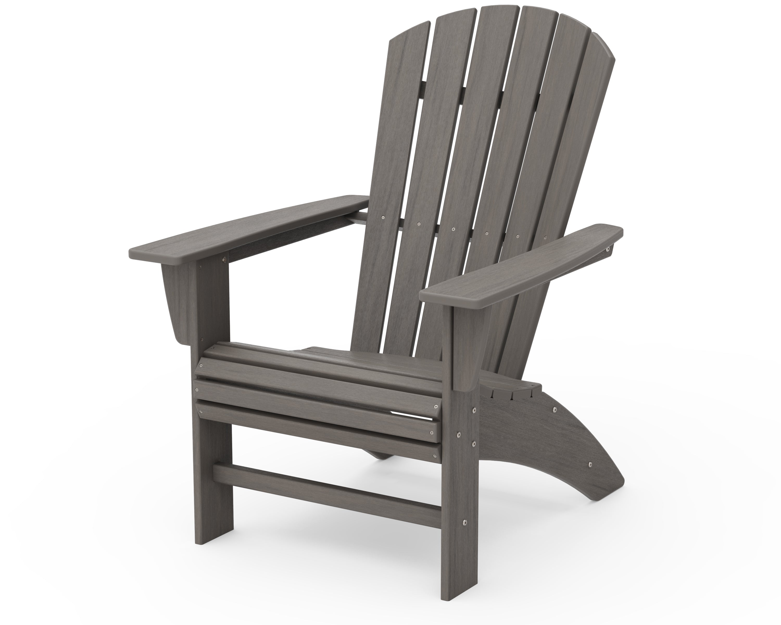 POLYWOOD Nautical Curveback Adirondack Chair