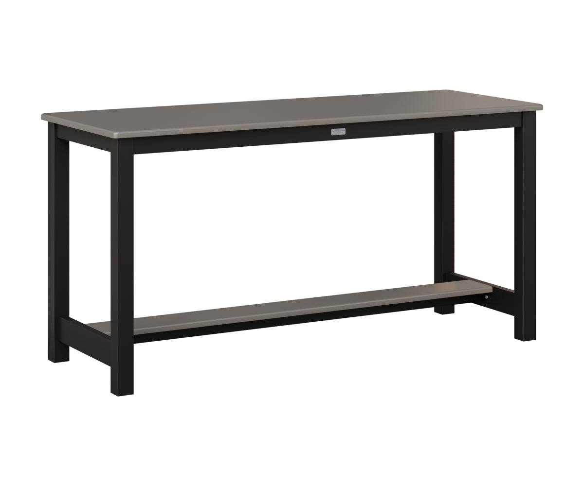 Berlin Gardens Balcony Table with Aluminum Base, lifestyle photo 1