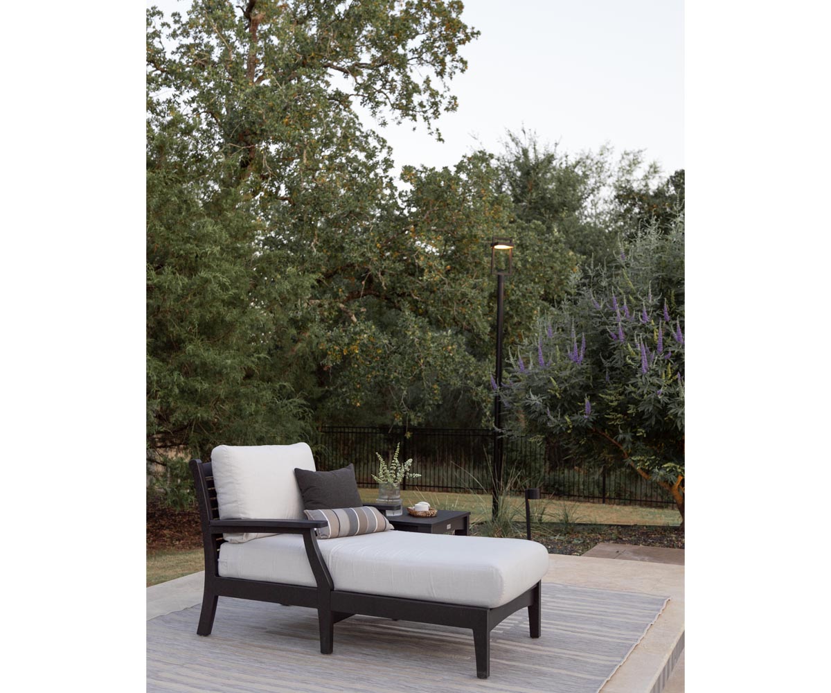 Berlin Gardens Classic Terrace Chaise Lounge, lifestyle photo 2
