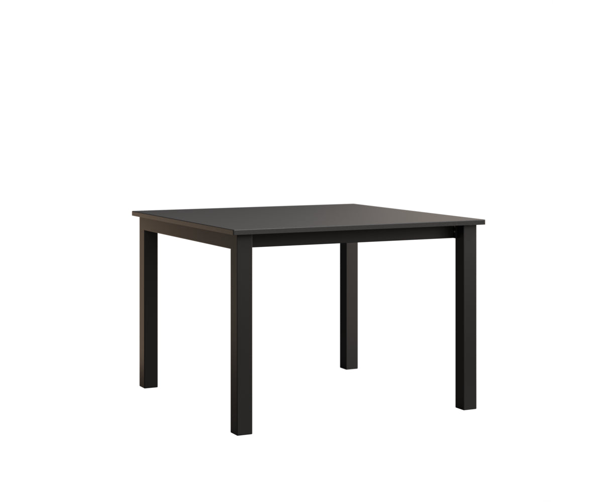 Berlin Gardens Berkley Expandable Table 42"x42" in Black, MGP Black top