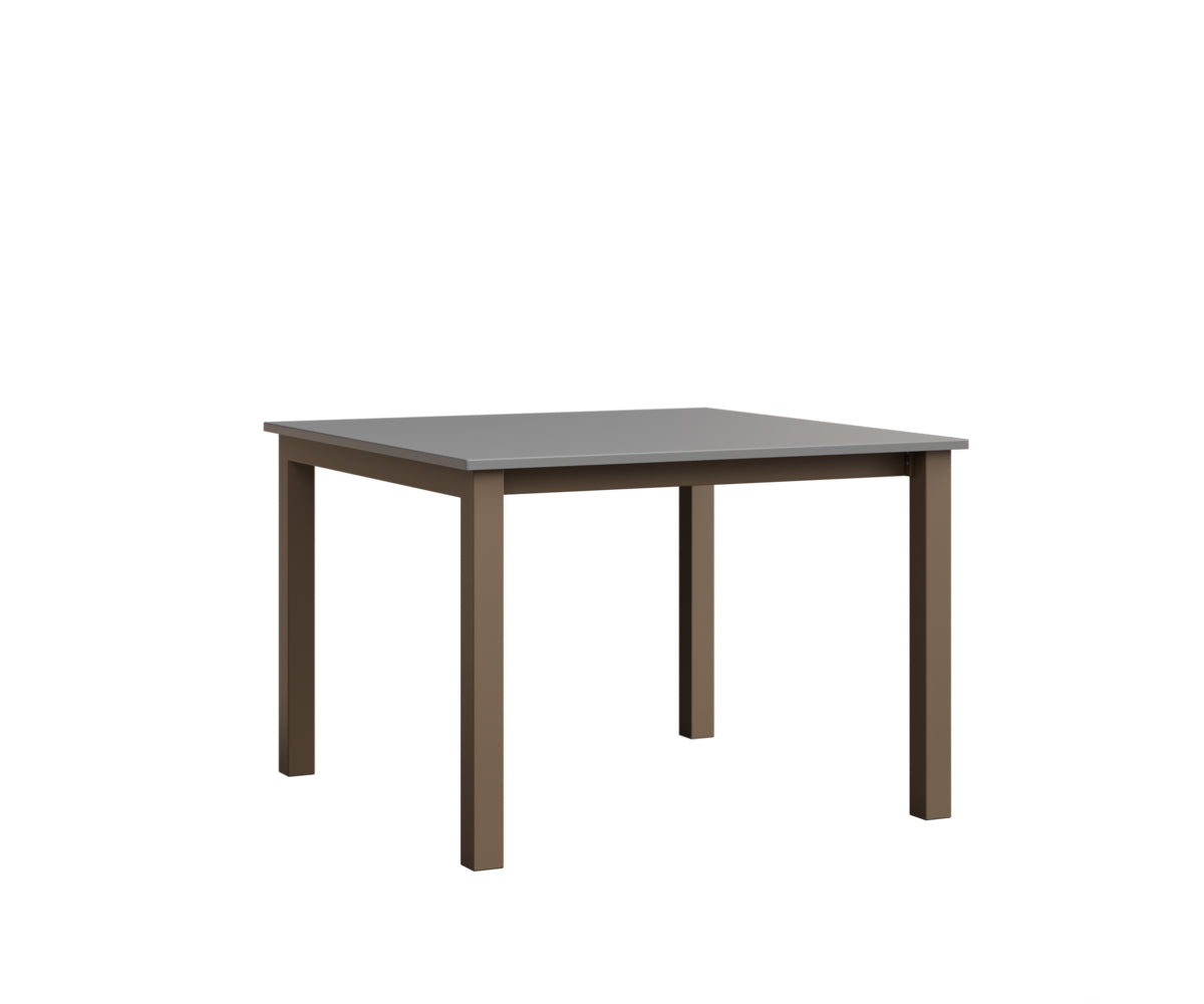 Berlin Gardens Berkley Expandable Table 42"x42" in Clay, MGP Fog top