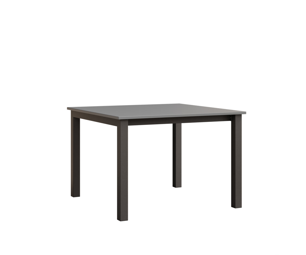 Berlin Gardens Berkley Expandable Table 42"x42" in Granite Speckle, MGP Fog top
