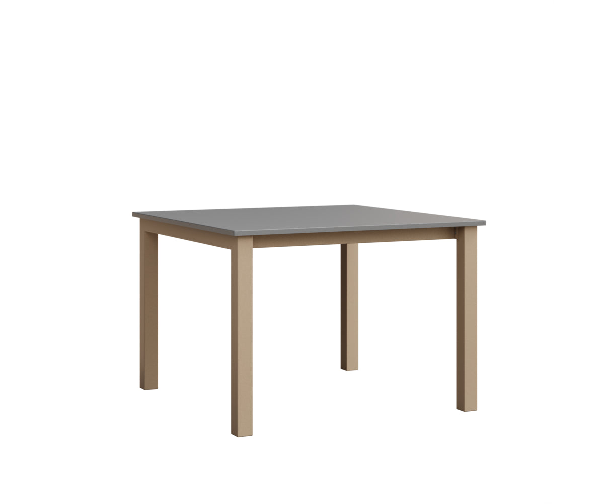 Berlin Gardens Berkley Expandable Table 42"x42" in Sahara Speckle, MGP Fog top