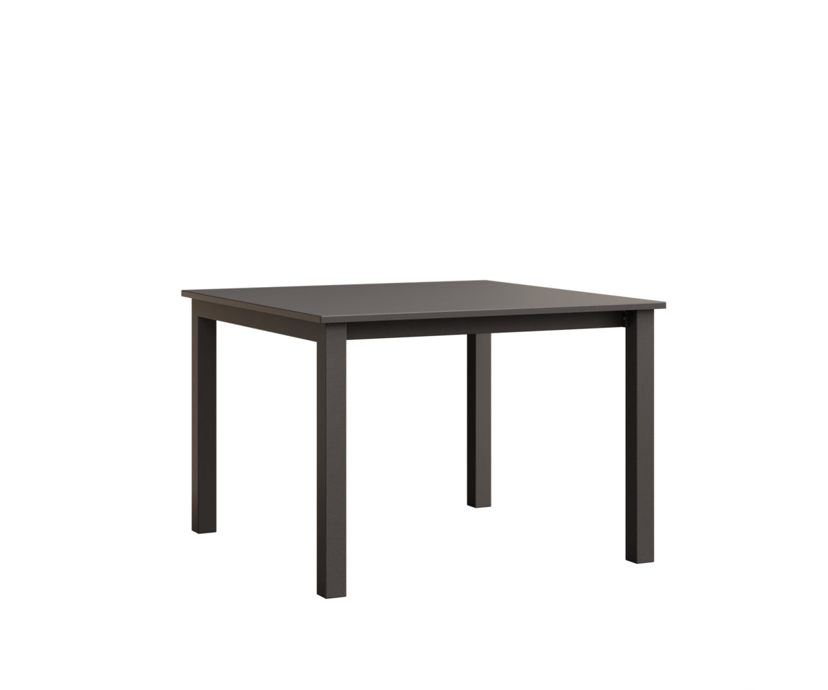 Berlin Gardens Berkley Expandable Table 42"x42" in Granite Speckle, MGP Graphite top