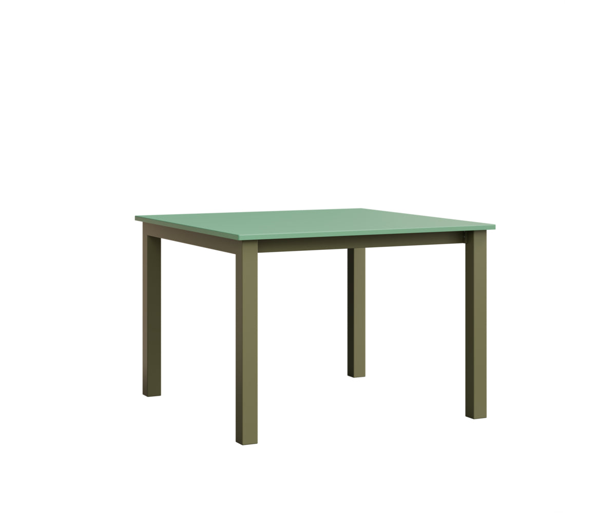Berlin Gardens Berkley Expandable Table 42"x42" in Green Sage, MGP Mint top