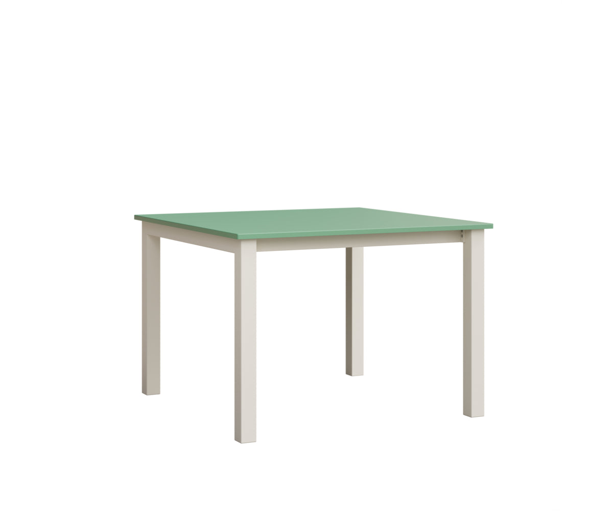 Berlin Gardens Berkley Expandable Table 42"x42" in White, MGP Mint top