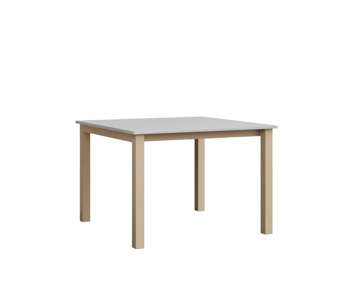 Berlin Gardens Berkley Expandable Table 42"x42" in Luna Multi, MGP White top