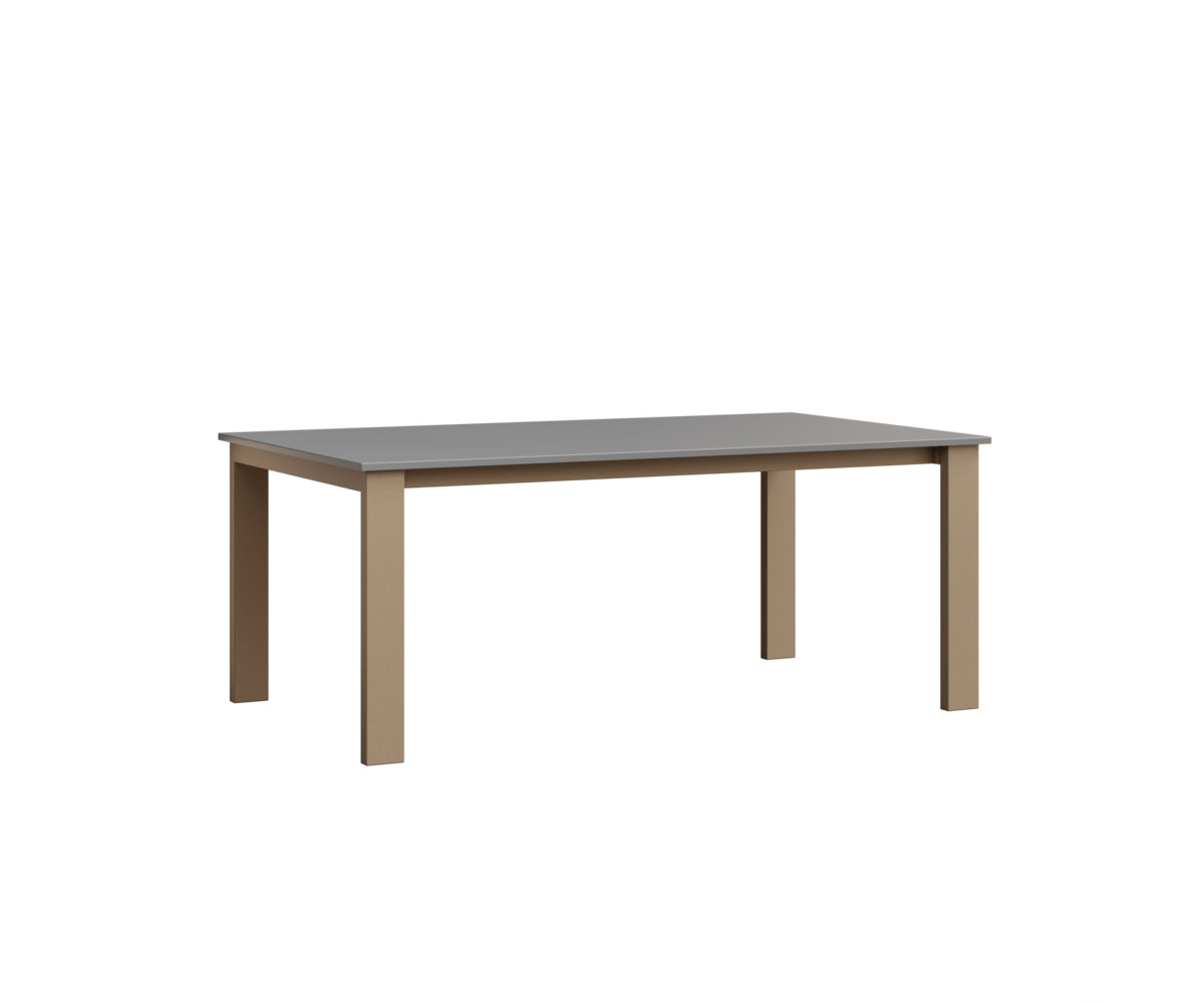 Berlin Gardens Berkley Expandable Table 42"x72" in Oak Wood Vein, MGP Fog top