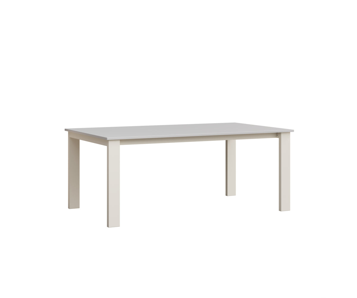 Berlin Gardens Berkley Expandable Table 42"x72" in White, MGP White top