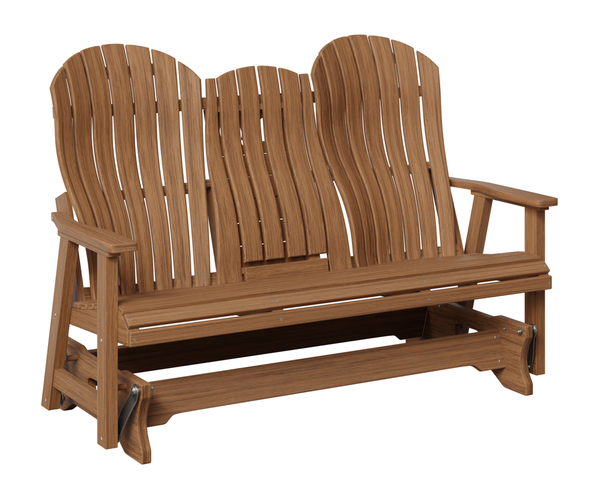 Berlin Gardens Contour 3 Seat Glider in Antique Mahogany