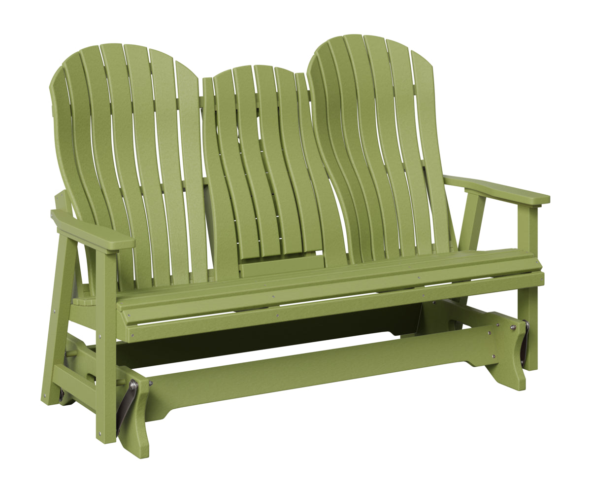 Berlin Gardens Contour 3 Seat Glider in Kiwi Green