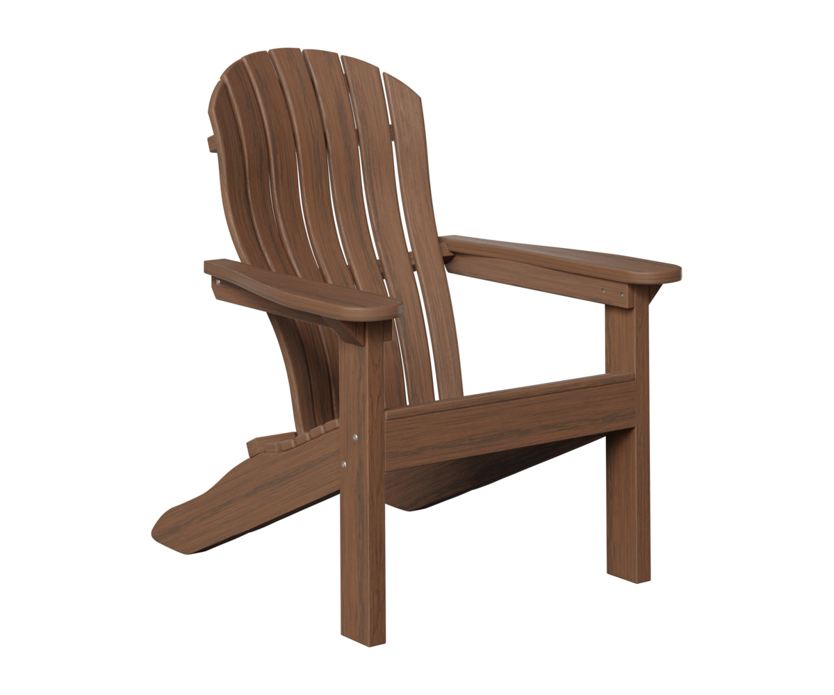 Berlin Gardens Contour Adirondack Chair in Brazilian Walnut