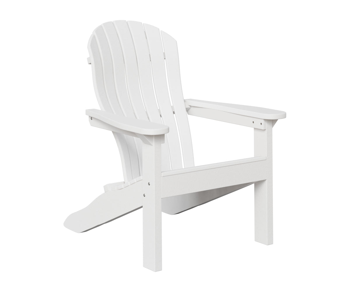 Berlin Gardens Contour Adirondack Chair in White