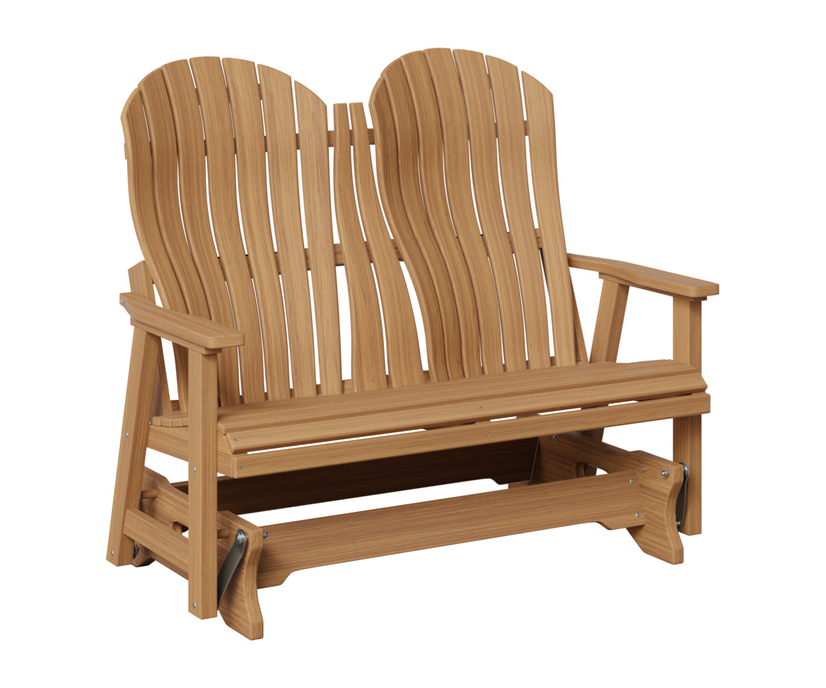 Berlin Gardens Contour Double Glider in Natural Teak
