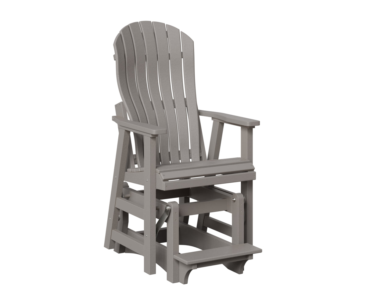 Berlin Gardens Contour Single Counter Glider in Light Gray