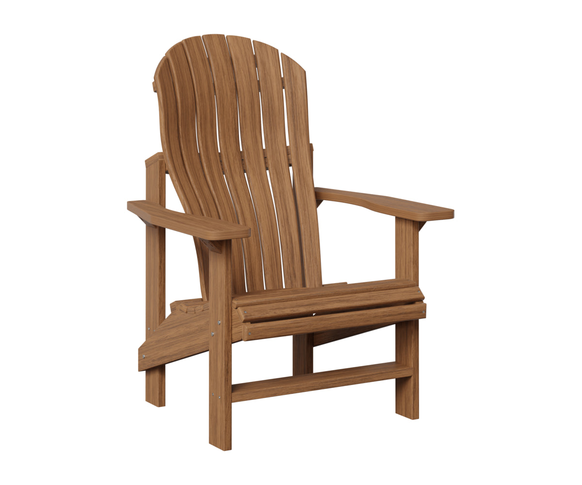 Berlin Gardens Contour Upright Adirondack in Antique Mahogany
