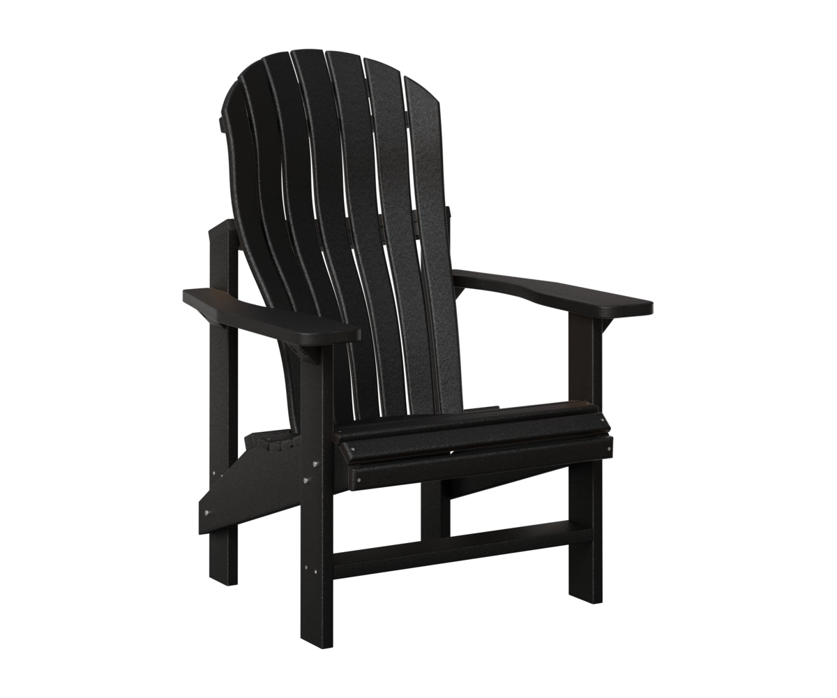 Berlin Gardens Contour Upright Adirondack in Black