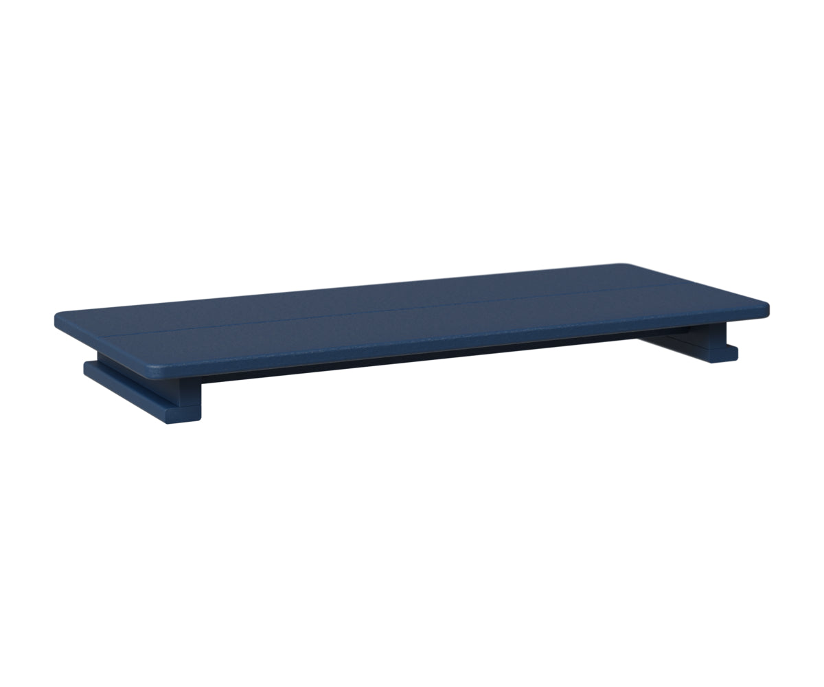 Berlin Gardens HDPE Adirondack Food Tray in Navy Blue