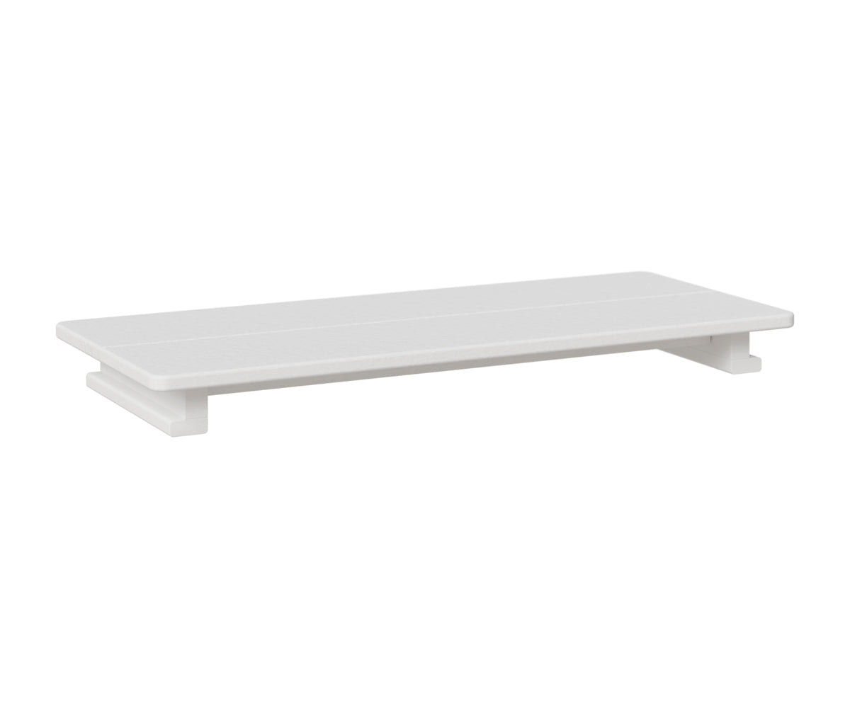 Berlin Gardens HDPE Adirondack Food Tray in White