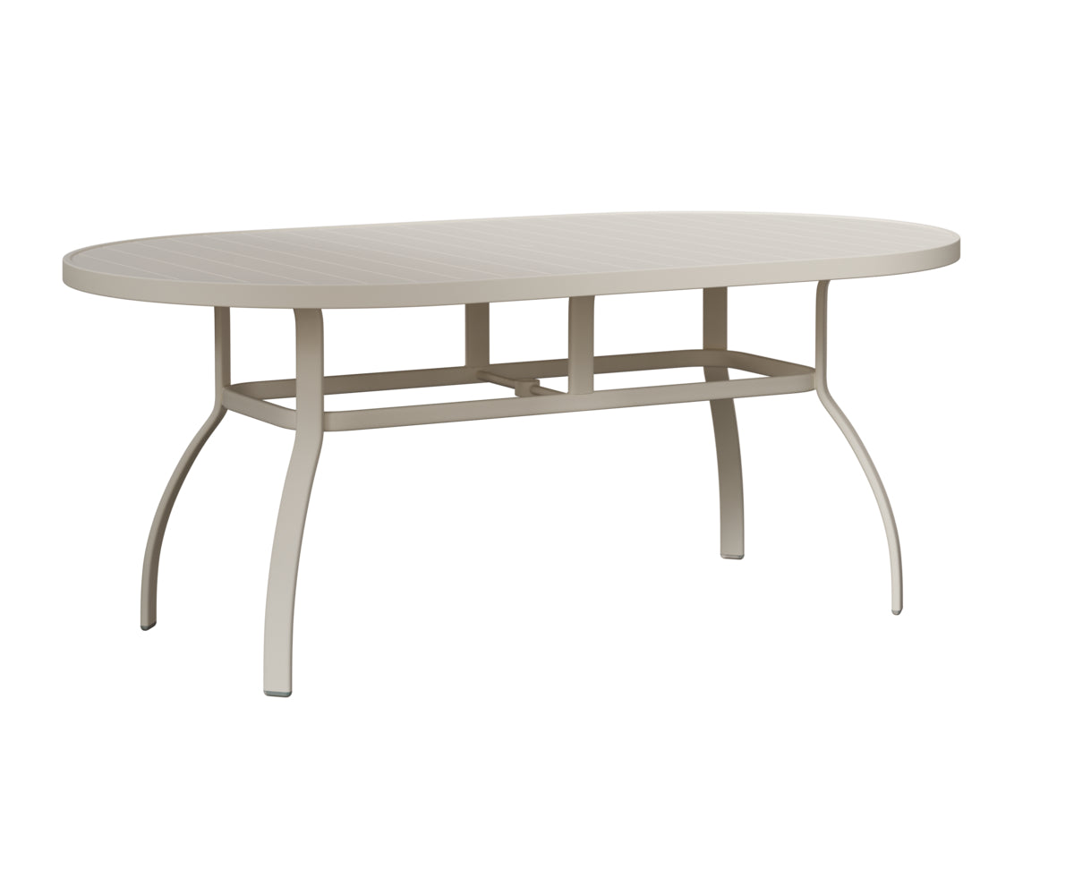 Berlin Gardens Murphy 42x76 Oblong Table in White