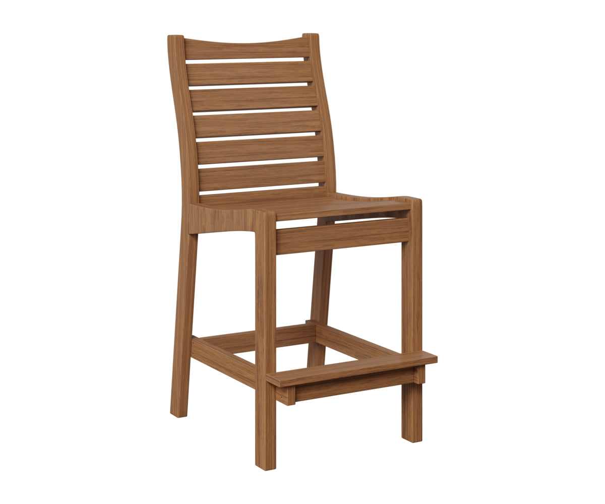 Berlin Gardens Bristol Bar Chair in Antique Mahogany